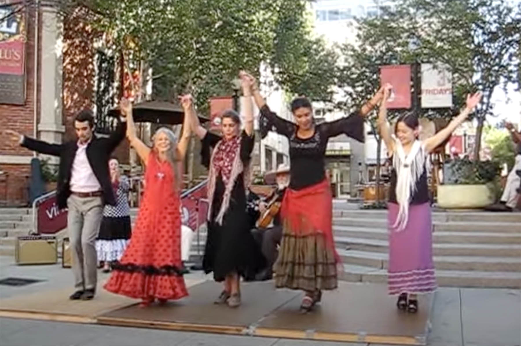 Flamenco Romantico students performs for UN Day Abbot Square Santa Cruz 2013 1 1800px