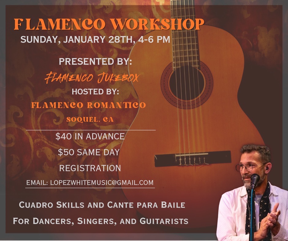 20240128 Flamenco Cante for Baile workshop with David Lopez-White