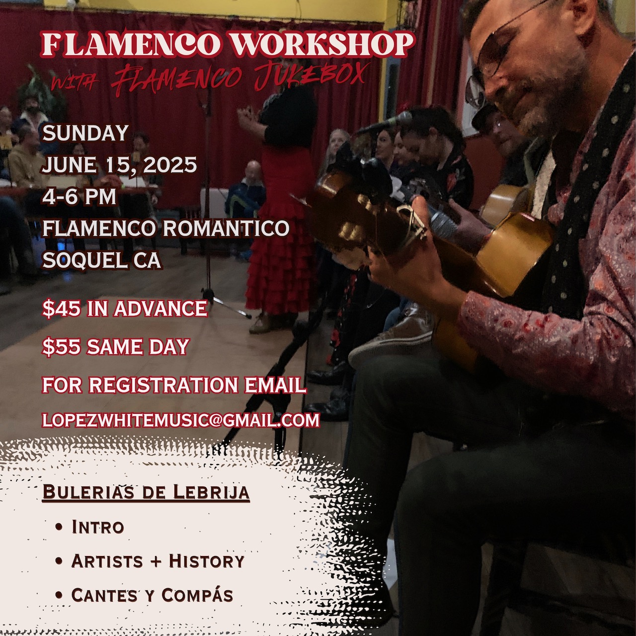 6.15.25 Flamenco workshop - Flamenco Jukebox workshop 6.15.25